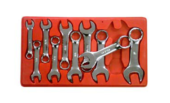 V8 Tools Inc VT710 10 Piece SAE Stubby Combo Wrench Set at Sears.com