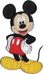 Wrights 451060 Disney Iron On Applique-Mickey Mouse 3.25 in. x 5.5 in. 1-Pkg at Sears.com