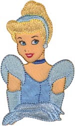 Wrights 451049 Disney Princess Iron On Applique-Cinderella 2.5 in. x 3.75 in. 1-Pkg at Sears.com