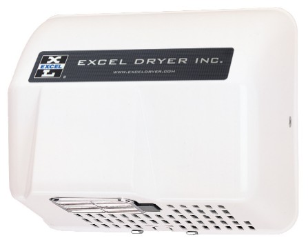 Excel Dryer HO-IW Cast Cover Series Hands Off Automatic Sensor Surface Mounted Hand Dryer - White Epoxy at Sears.com