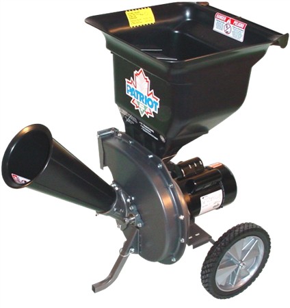 Patriot Products Patriot CSV-2515 1.5 hp Electric Wood Chipper Leaf Shredder at Sears.com