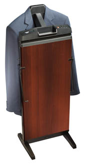Corby 7700W Pants Press Valet in Walnut Wood Effect with Black Trim at Sears.com