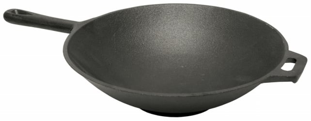 Barbour 7437 12.5 Diameter Classic Cast Iron Wok