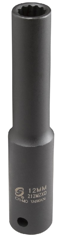 Sunex Tools SU212MZXD 1/2 Inch Drive 12mm 12 Point Extradeep Impact Socket at Sears.com