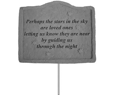 Kay Berry 02103 Garden Stake-Perhaps The Stars... at Sears.com