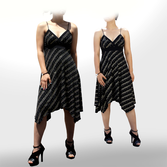 EVANESE D86731-BK-3X Evanese Womens Plus Size glitter dress - Black-3X at Sears.com