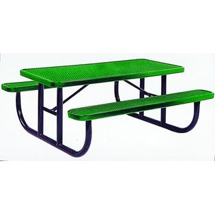 Kidstuff Playsystems 9200 PVC-Steel Picnic Table- 6 ft. Long Kidstuff Playsystems 9200 PVC-Steel Picnic Table- 6 ft. Long