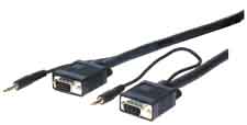 Comprehensive HR Pro Series VGA with Audio HD15 pin Plug to Jack Cables 25ft at Sears.com