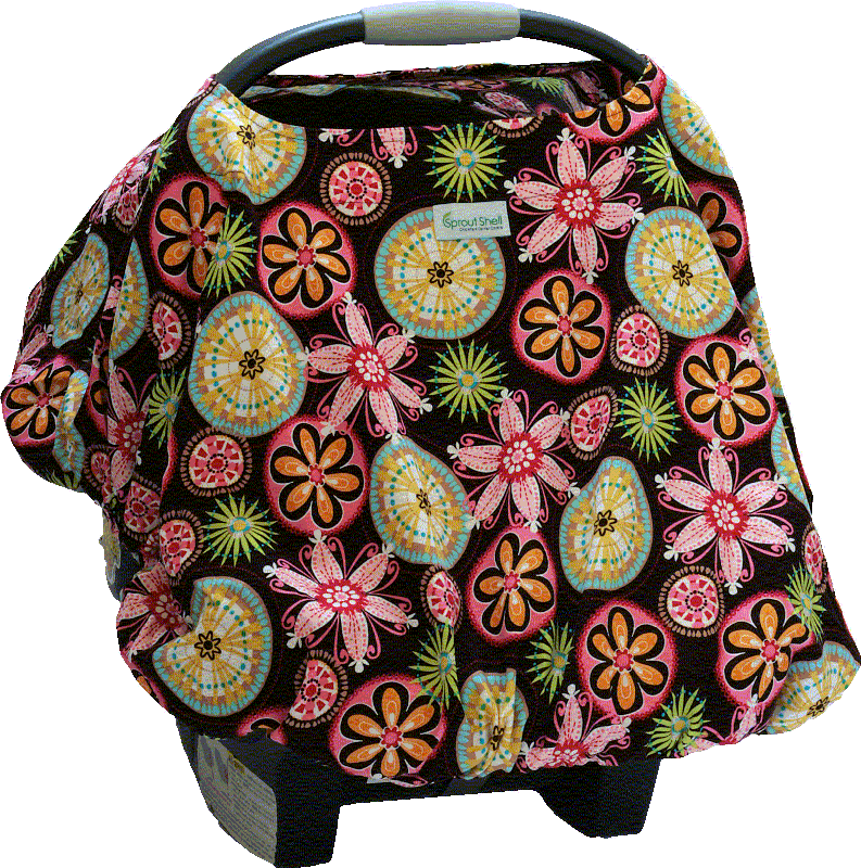 Sprout Shell SSCBL03 4-in-1 Infant Carrier Cover Carnival Bloom at Sears.com