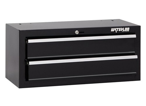 Waterloo Industries SIN-262BK-B 26in. 2-Drawer Intermediate - Black