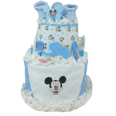 BabyGift Idea.com Baby Gift Idea MICCAKEW Mickey Mouse Diaper Cake at Sears.com