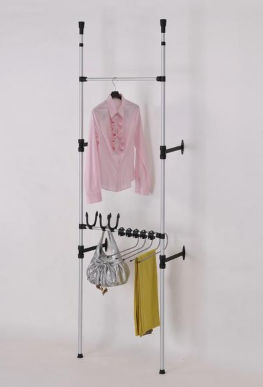Ore International NS-1126-1 Modern Telescopic 3 tier clothes-jeans rack at Sears.com