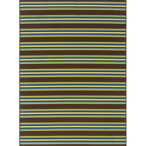 Sphinx by Oriental Weavers 748679322466 Caspian 6.58 x 9.5 ft. Casual Rug - Brown and Green at Sears.com