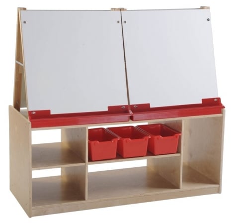Early Childhood Resources ELR-0692 4 Station Art Easel withStorage at Sears.com