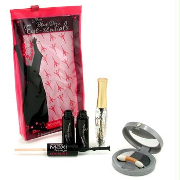 Bourjois La Petit Black Dress Eye Sentials Set: 1X Mascara + 1X Eyeshadow Trio + 1X Eyebrow Grooming Gel - 3Pcs at Sears.com