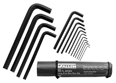 Allen 023-56013 Long Arm Hex Key Sets - Black Oxide at Sears.com