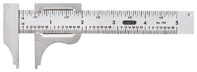 General Tools 318-729 Pocket Caliper 0-4 Inchrange Stainless 16Th 32N at Sears.com