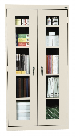 Sandusky CA4V361872-07 Clearview Storage Cabinet- Putty at Sears.com
