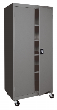 Sandusky TA4R362472-02 Moble Transport Storage Cabinet- Charcoal at Sears.com