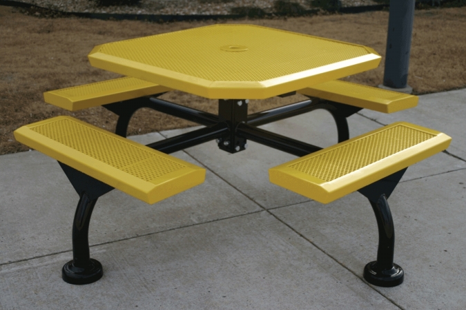 Webcoat T46WEBINFINNV-3SMADA 46 in. x 57 in. Table- 3 Attached Seats - Surface Mount at Sears.com
