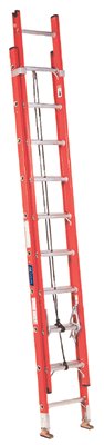 Louisville Ladder 443-FE3224 24&' Fiberglass Xhd Extension Ladder D-Rung at Sears.com
