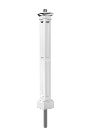 Mayne 5836W Liberty Lamp Post- White with Mount at Sears.com