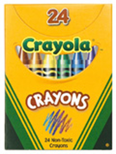 Crayola Llc Formerly Binney & Smith Bin24 Crayola Regular Size Crayon 24Pk at Sears.com