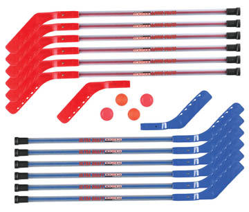 Cramer Products Hockey 30460 52 Inch Collegiate Ultrashaft Hockey Set - 12 Sticks - 2 Balls - 2 Pucks And 2 Blades at Sears.com