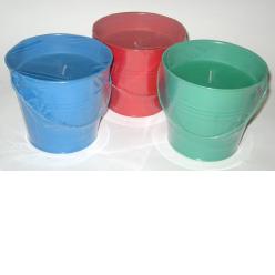 Koolatron Koolatron MMC3CG Mosquito Repelling Colored Bucket Candle One 1