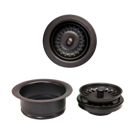 PREMIER Copper Products DC-1ORB Drain Combination Package for Double Bowl Kitchen Sinks - Oil Rubbed Bronze at Sears.com