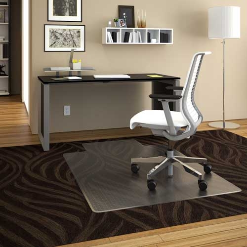 Deflect-O CM14233COM Medium Pile Chairmat - 45x53 - Lipped at Sears.com