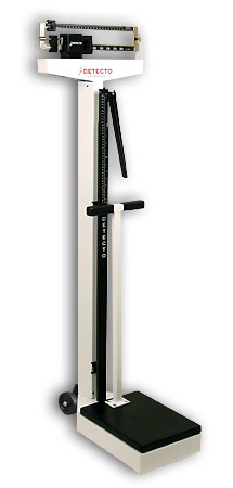 Cardinal Scale/Detecto Cardinal Scale-Detecto 448 10.5 in. X 14.5 in. Platform Eye Level Physician Scale 400 Lb X 4 Oz with Height Rod, Hand Post a at Sears.com