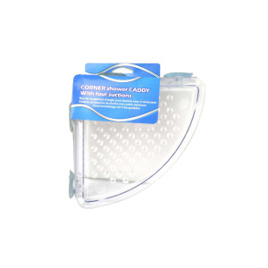BULK BUYS Corner shower caddy with suction cups Case Of 8 at Sears.com