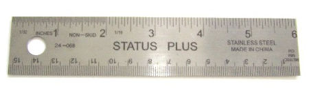 Armada Art 03009 6 in. Metal Ruler with Cork Back at Sears.com