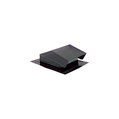 Broan 634M Steel Roof Cap for 6 in. Round Ducting with Backdraft Damper - Black at Sears.com