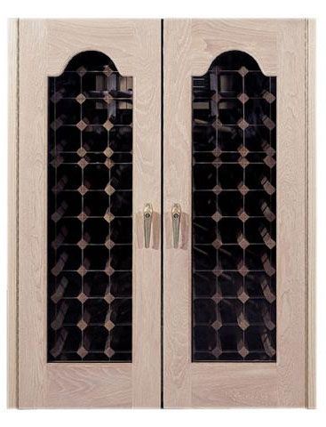 Vinotemp VINO-230PRO Provincial 230 Two Furniture Glass Doors Wood Wine Cabinet 160 Bottles at Sears.com