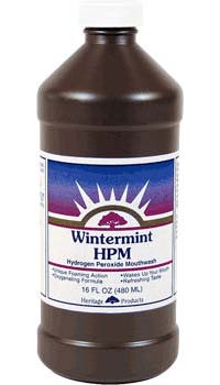 Frontier Natural Products Co-Op Heritage Store Oral Care H.P.M. - Hydrogen Peroxide Mouthwash  Wintermint 16 fl. oz. 222663 at Sears.com