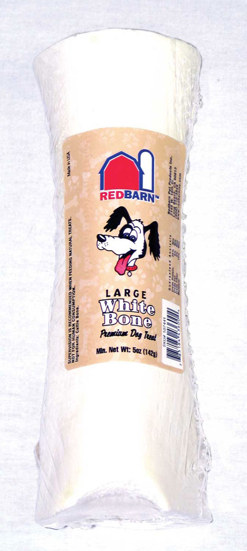 Redbarn Premium Pet Products White Bone 6 Inch Pack Of 25 436006