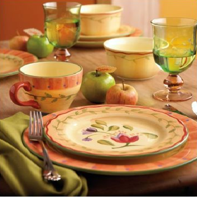 Pfaltzgraff 5072031 Napoli 16 Piece Dinnerware Set