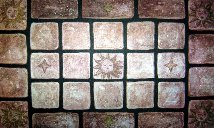 Custom Printed Rugs Dm-12 Decorative Tiles Door Mat at Sears.com