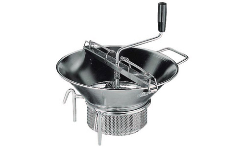 Paderno World Cuisine 42574-37 Food Mill Stainless Steel 5 with 3 Mm