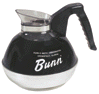 Bunn 06100.0112 Easy Pour Black Finish 12/cs Coffee Decanters