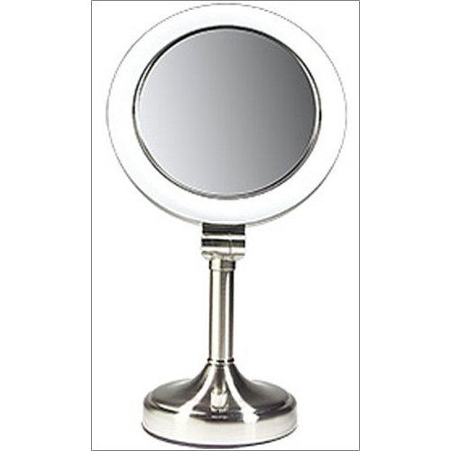 Zadro SLV410 Dimmable Sunlight Lighted Vanity 1X-10X - Satin Nickel at Sears.com