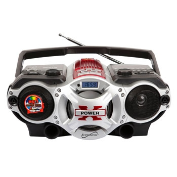 Supersonic SC-1395RED Dynamic High Performance Portable Audio Player- Red at Sears.com