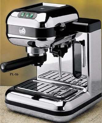La Pavoni Pl-16 Lusso Chrome Automatic Espresso Machine