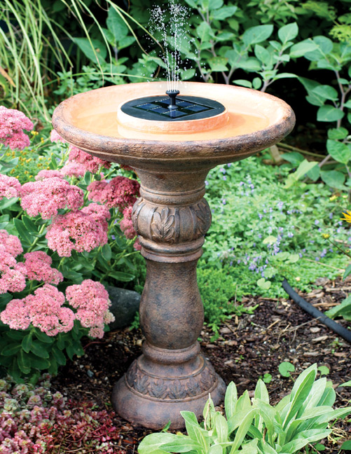 Echo Valley San Remo Solar Bird Bath Fountain