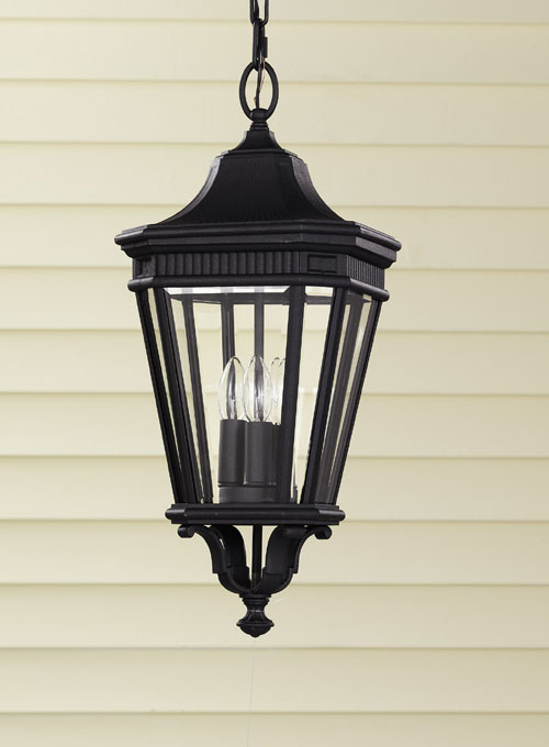 Murray Feiss Ol5411bk Cotswold Lane Collection Black Outdoor Hanging price decreased by 56%