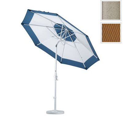 California Umbrella GSCU908913-5448 9 ft. Aluminum Market Umbrella Collar Tilt - Sand-Sunbrella-Cork at Sears.com
