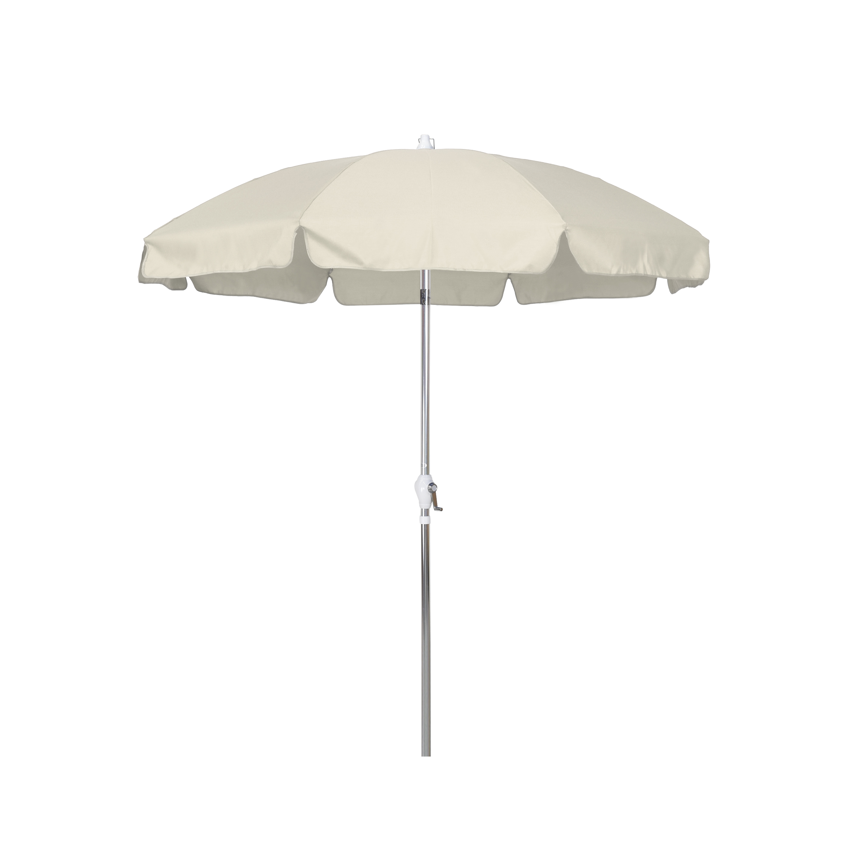 California Umbrella SLPT758001-F22 7.5 ft. Patio Umbrella Push Tilt Anodized-Olefin-Antique Beige at Sears.com