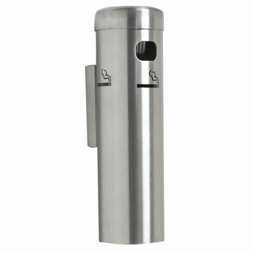 Aarco Products SS15W Wall Mounted Cigarette Receptacle - Satin at Sears.com